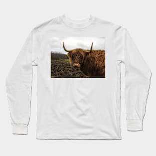 Scottish Highland Cattle Cow 2173 Long Sleeve T-Shirt